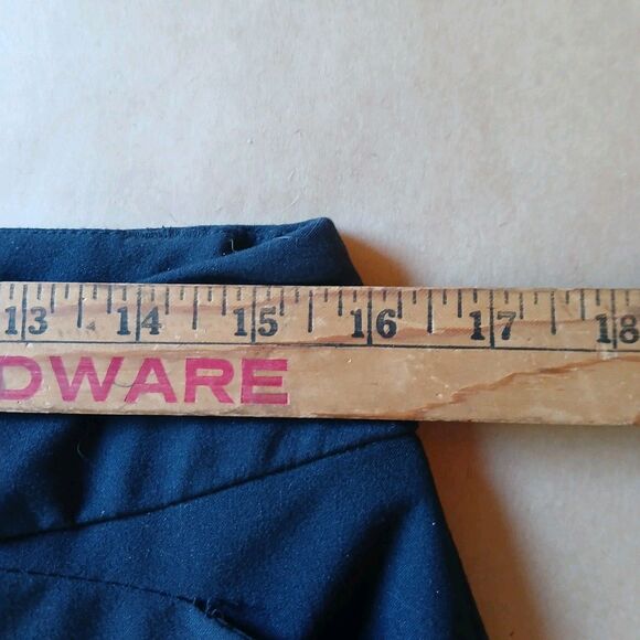 Alfani Womens Dress Pants Size 6S Navy Blue Career Slacks Trousers Basic Work - Picture 9 of 12